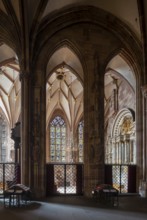 Strasbourg Cathedral, Cathédrale Notre-Dame de Strasbourg, view into the Laurentius Chapel