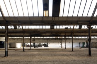 Shed hall of the dye works, built in 1931/1935 by Mies van der Rohe