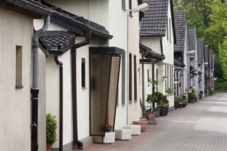 Straße 2, later plastered miners' houses from 1875