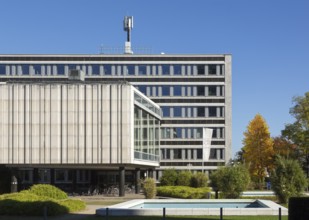 Allianzbauten am Tulpenfeld, built 1964-1969 by Hanns Dustmann, Press Centre of the German