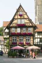 Quedlinburg, half-timbered house Hoken 1