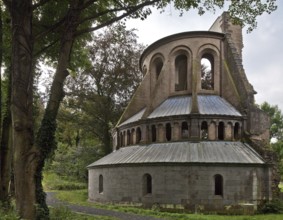 Heisterbach, monastery ruins Ruins of the abbey church Built 1202-37 View from north-east 1803-33