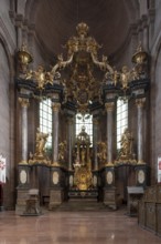 Worms, St Peter's Cathedral, east choir with altar by Balthasar Neumann