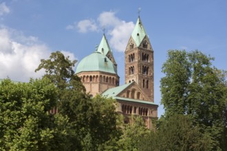 Speyer, Cathedral Church of St Mary and St Stephen, Speyer Cathedral, Imperial Cathedral, view from