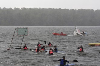 Canoe polo national league match Wassersportfreunde Liblar