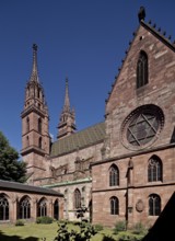 View from south-east from the large cloister, St., Sankt, Saint