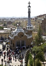 Barcelona, Parc Güell 1900-1914 by Antoni Gaudi