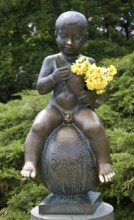 The statuette of Franzl with a fish on a ball (František), created by Karel Mayrel in 1923, which