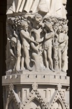 Northern west portal, Adam and Eve, St., Saint, Saint