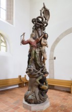 Flagellation column by Hans Witten 1515, St., Saint, Saint