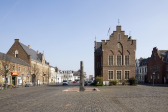 Erftstadt-Lechenich, market square with historic town hall