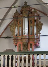 Pilgrimage church, view to the west with Klais organ, St., Sankt, Saint