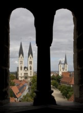 View from the north-east tower of the cathedral (left) and St Martin's Church, St, St, Saint