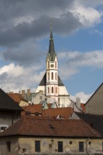 St. Veit, view from the west over the roofs of the old town, St., Sankt, Saint