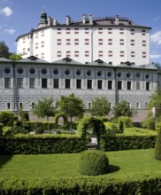 Austria. Amras. Ambras Castle. Spanish Hall from the outside. Branch of the Kunsthistorisches