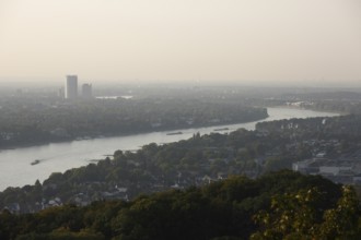 Königswinter, view from the Drachenfels