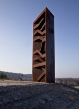 So-called Rusty Nail, built in 2008 by S. Gabriel and S. Giers, 30 metres high