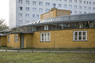 Dessau former labour office 1928-29 by Walter Gropius Partial view