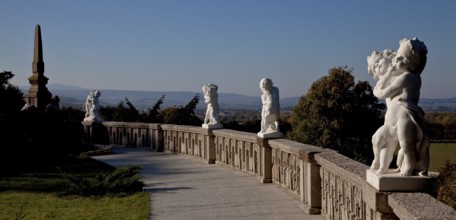 Main construction period 1907-1915 by Bernhard Sehring, eastern path to the viewing terrace,