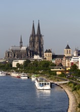 View from the Zoobrücke, St., Sankt, Saint