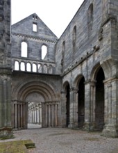 Paulinzella Thuringia Monastery ruins 73027 Main construction period 1105-24 since 16-17th century