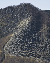 Basalt rock south of the village