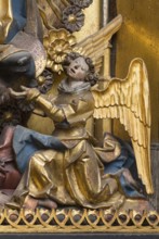 Altar of the Virgin Mary (rosary altar) from the Heilig-Geist-Hospital, Lübeck or Hildesheim around