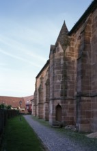 The north side of the Liebfrauenmünster with stair tower, St., Sankt, Saint