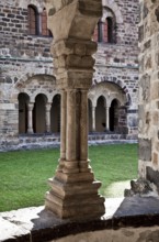 Magdeburg Monastery of Our Lady South window of the well house built in the 12th century View from