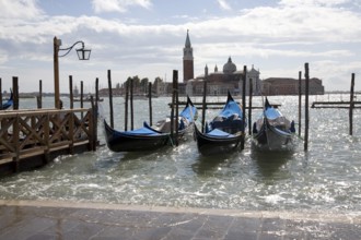 Venice, view from St Mark's Square to the church of Santa Maria Maggiore