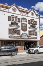 History of Tierra del Fuego Museum, cinema. Gallery in the centre of Ushuaia, Argentina, South