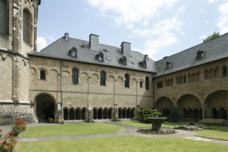 Cloister, view of the southern and eastern wings, St., Saint, Saint