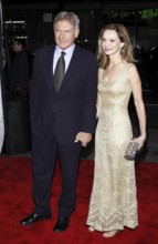 Calista Flockhart and Harrison Ford at the Los Angeles premiere of 'Extraordinary Measures' held at