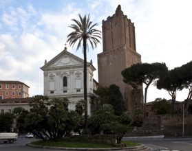 Rome Santa Caterina and Torre delle Milizie 33983