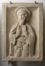 Brauweiler near Pulheim, St Nicholas Abbey Church, lapidarium, apostle figure from the north wall