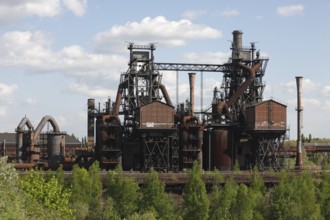 Former Thyssen AG steelworks, blast furnaces