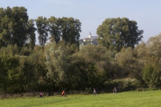 Michaelsberg, view from south, St., Sankt, Saint