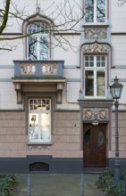 Krefeld, historicist house façade on Von-Itter-Platz