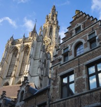 Antwerp, Cathedral of Our Lady 14-16th century View from the south North tower 123 m high