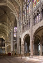 View from the choir to the north-west, St., Sankt, Saint