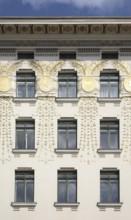 Vienna, Linke Wienzeile No. 38, residential building by Otto Wagner 1898-1899