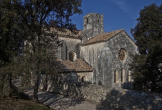 Cistercian monastery founded in 1144, church built 1175-1220, view from south-east, St., Sankt,