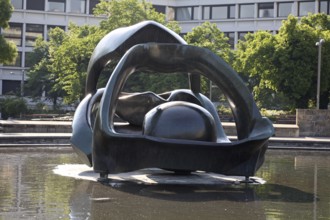 Sculpture by Henry Moore, bronze