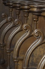 Choir stalls, Wangen, St., Sankt, Saint