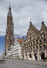 View from the old town from the south-west, St., Sankt, Saint