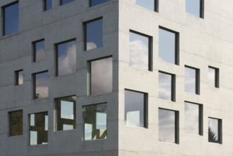 Zollverein School of Management and Design, first building by architects Kazuyo Sejima and Ryue