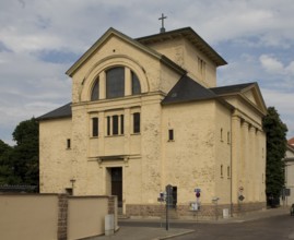 Castle church of St. Maria, built in 1830 by Christian Gottfried Heinrich Bandhauer, St., Sankt,