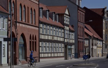 Old settlement centre with Wilhelminian-style and older houses