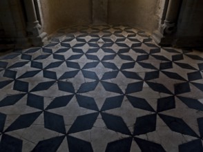 Floor from 1861 in the lower main apse, St., Sankt, Saint