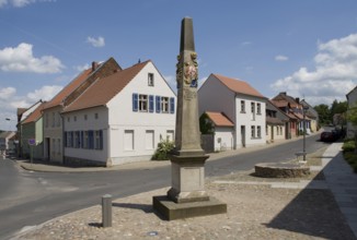 Belzig, Electoral Saxon postal pillar